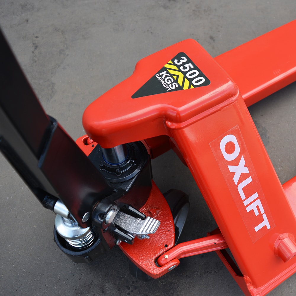 фото Гидравлическая Тележка OX35-PU115 OXLIFT 3500 кг от Сервис24 в #SOTBIT_REGIONS_UF_IN_CASE#